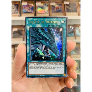 Thẻ Bài Lẻ YugiOh! Mã DLCS-EN007 - The Eye of Timaeus - Ultra Rare - 1st Edition