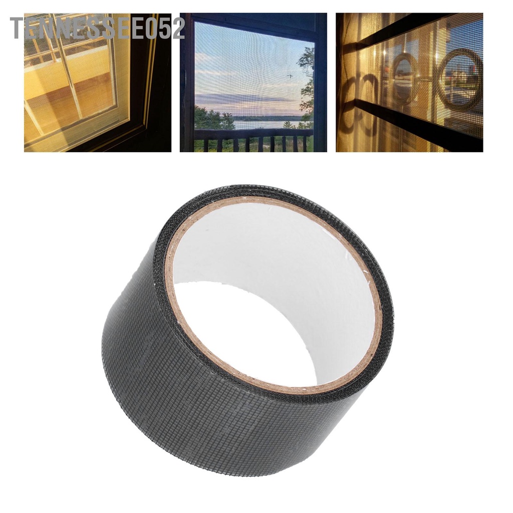 Tennessee052 Băng keo sửa chữa màn hình 50mmx2m lưới chống muỗi Thay thế cho việc Gạc