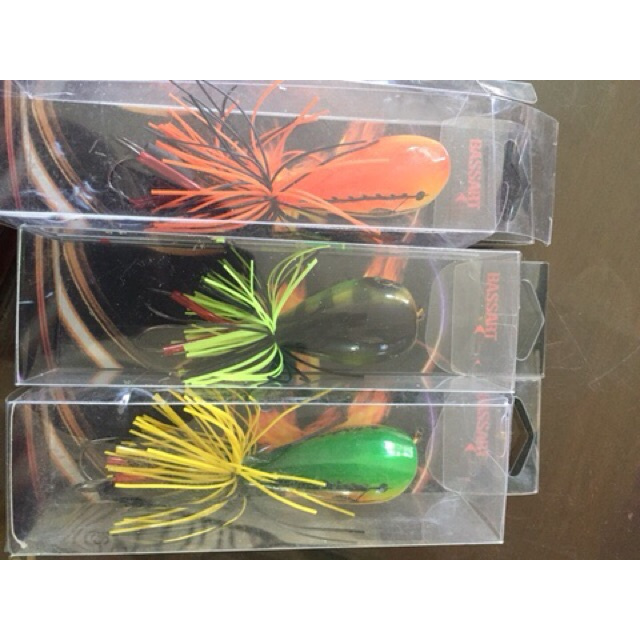 Mồi nhái thái 3D cao cấp giả câu cá lóc/ cá xốp/ cá săn mồi 55mm hàng y hình