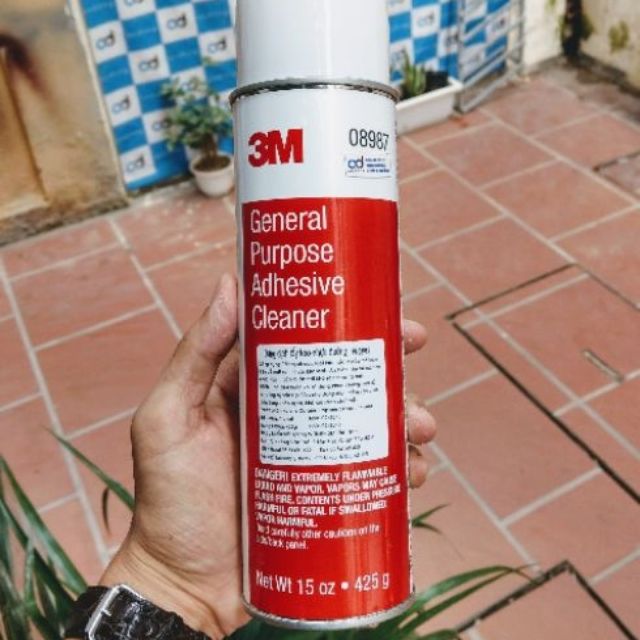 CHAI TẨY KEO VÀ NHỰA ĐƯỜNG 3M 08987 General Purpose Adhesive Cleaner