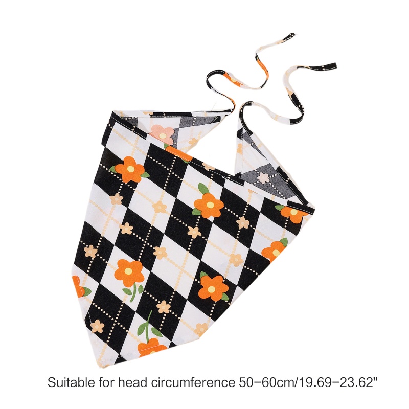 Khăn Trùm Đầu Chống Nắng Họa Tiết Hoa Phong Cách Đồng Quê Cho Bé Gái