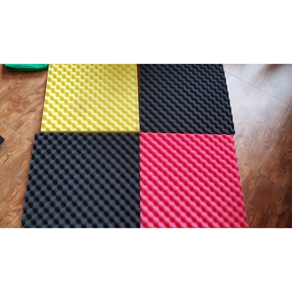 Set 10 Mút tiêu âm hình trứng tiêu âm giảm ồn kích thước 50x50 dày 5cm