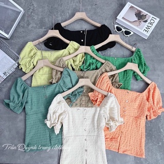 áo kiểu thun xốp xinh