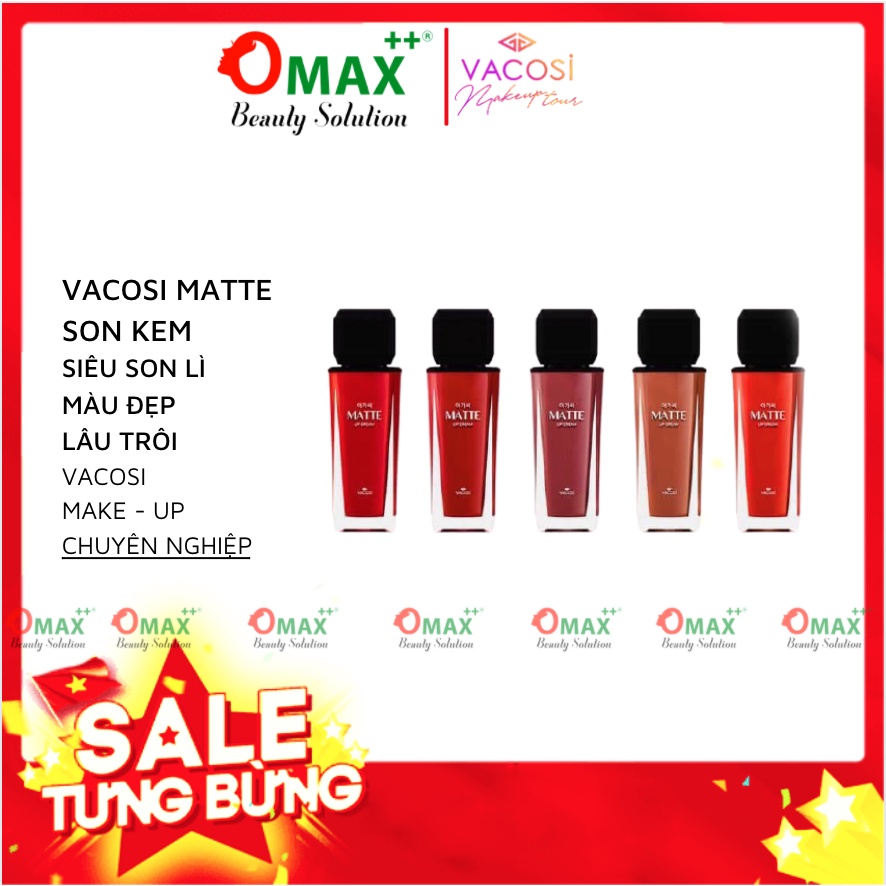 SON KEM VACOSI NATURAL STUDIO MATTE SIÊU LÌ MỊN