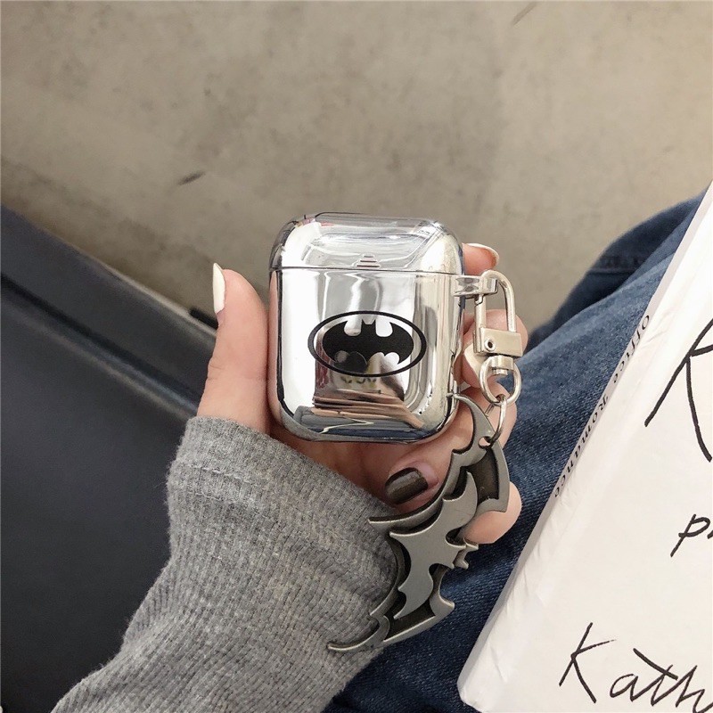 Case Airpod 1/2/pro/3 Trơn Đơn Giản MARVEL