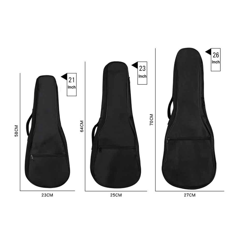 Túi Đựng Bảo Quản Đàn Ukulele 21 / 23 / 26 Inch