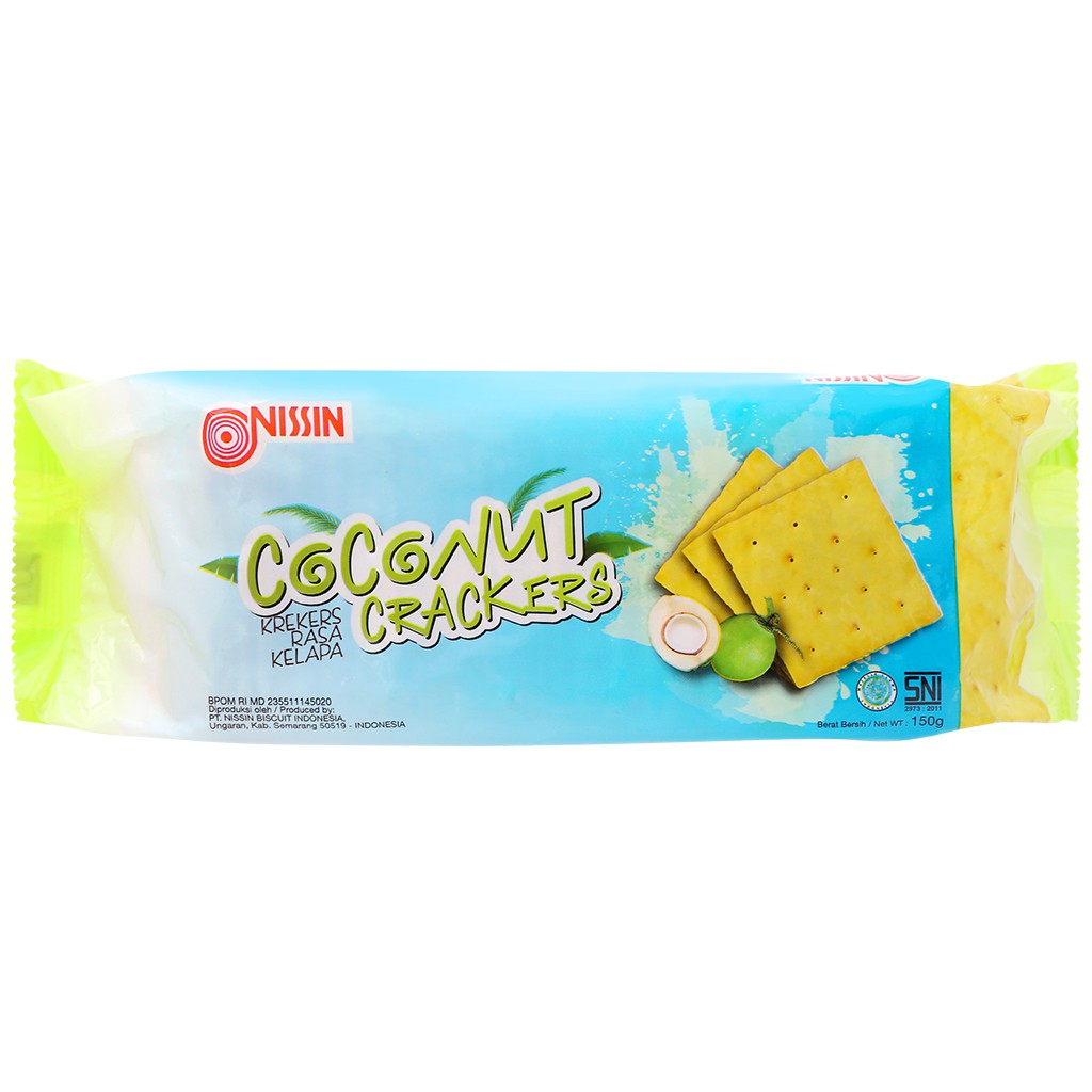 Bánh quy dừa Nissin gói 150g