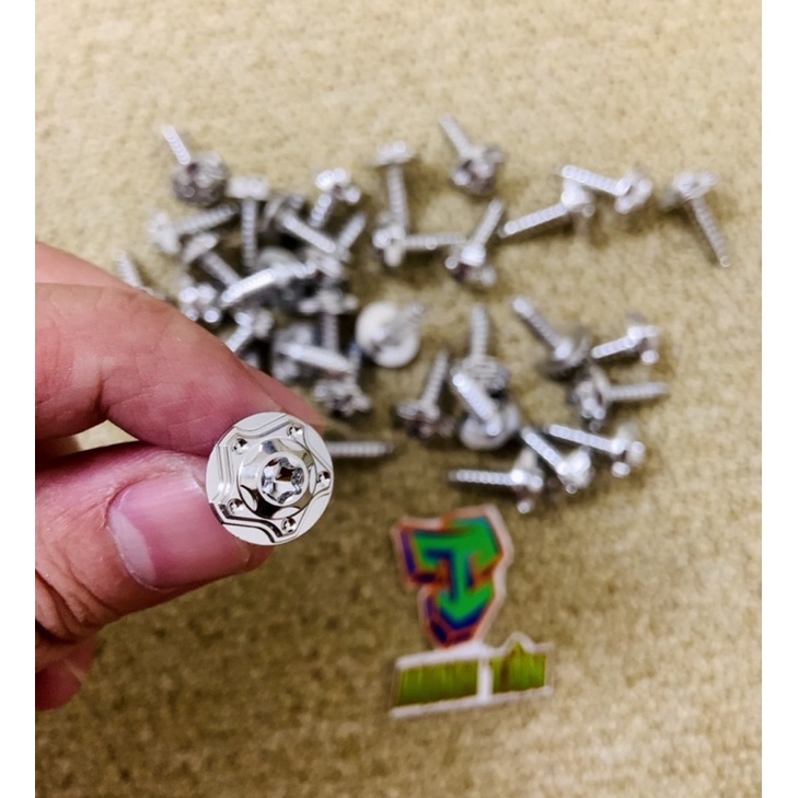 Ốc titan gr5 gắn pô e cho Vario, AirBalde, Sh, Vision