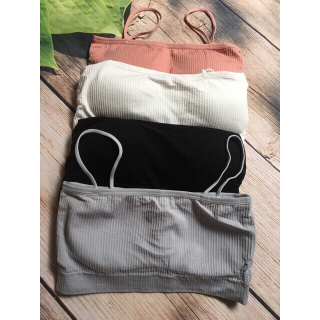 Áo bra tăm 2 dây gợi cảm, trẻ trung, áo lót bralette cotton học sinh, Leblur | BigBuy360 - bigbuy360.vn