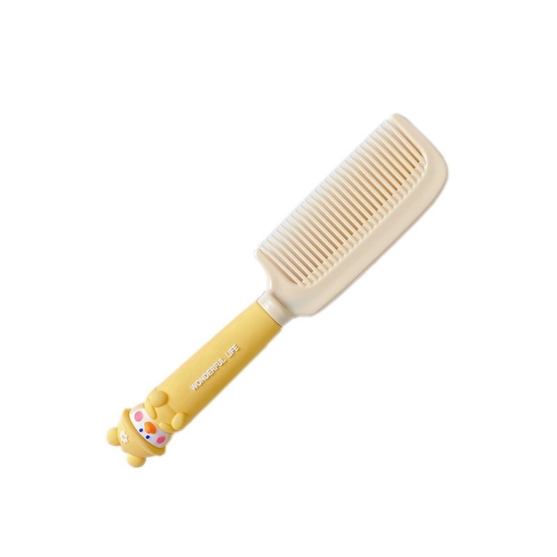 Lược chải tóc tay cầm hình thú cute cực dễ thương cán tháo rời giúp lược gội đầu, chải gỡ rối tóc xoăn chống tĩnh điện