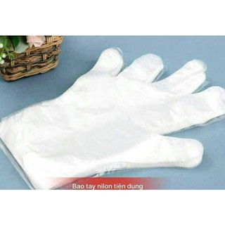 COMBO 200 GĂNG TAY NILON DÙNG 1 LẦN