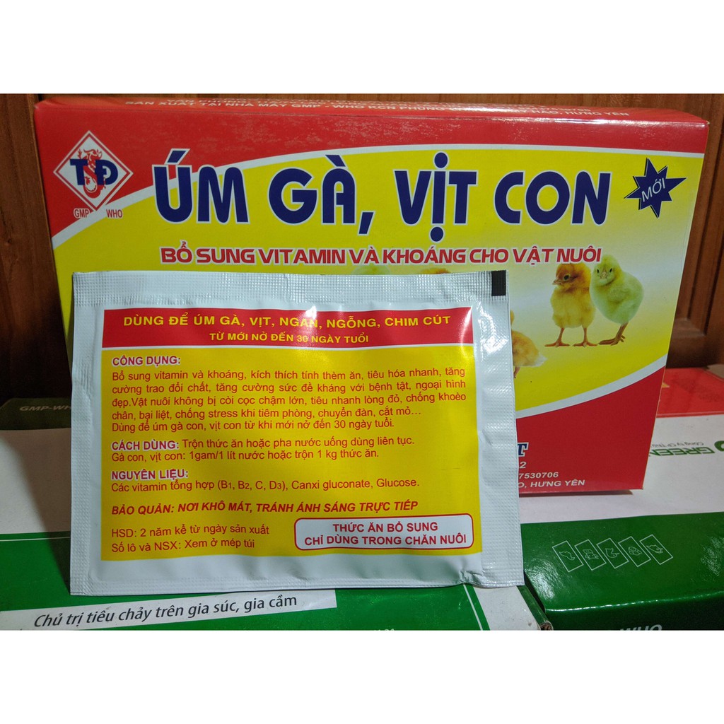 Úm gà con, vịt con, chim cút mới nở 10g - Thăng Long 2
