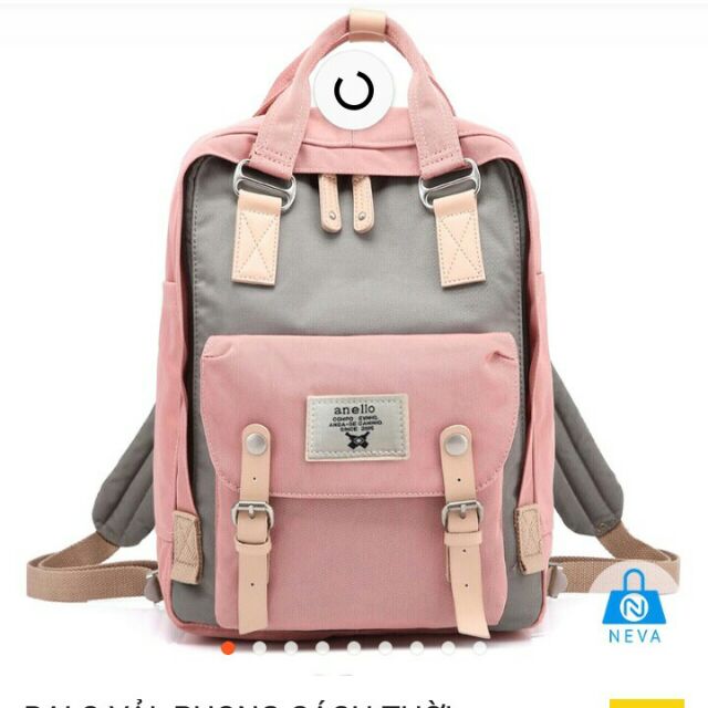 cặp balo phong cách Hàn Quốc mik mua về nhưng ko dùng muốn bán lại Ảnh thật thứ 2 cặp giống n9 thanh thanh dùng đây ạ