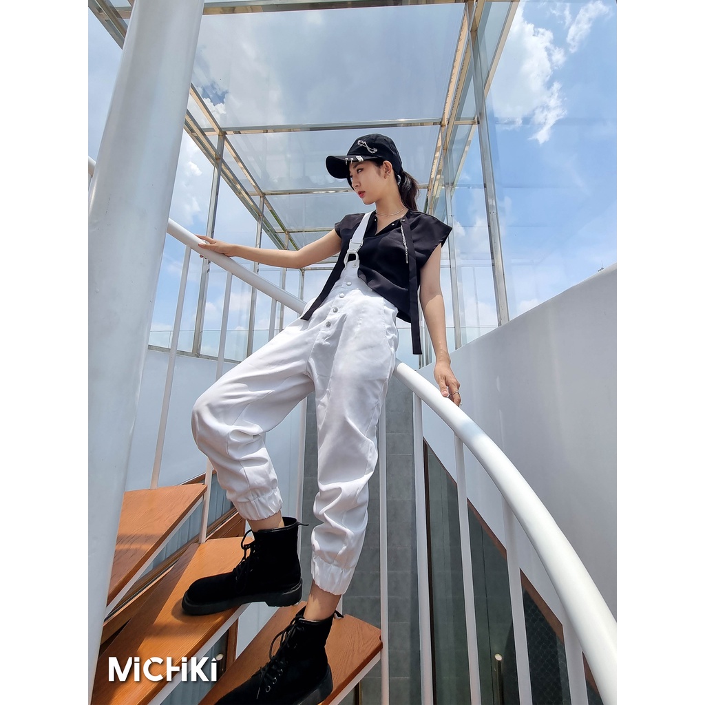 Áo sơ mi sát nách Michiki phong cách Ulzzang - Hàng thiết kế cao cấp