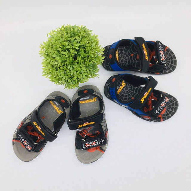 Sandal nhền nhện sz24 -36 đế dẻo da mềm siêu hot cho bé trai ( Hàng Công ty sx tại Việt nam)