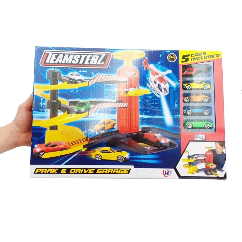 Bộ Đồ Chơi Mô Hình Xe Teamsterz Park & Drive Garage 1416688.V20