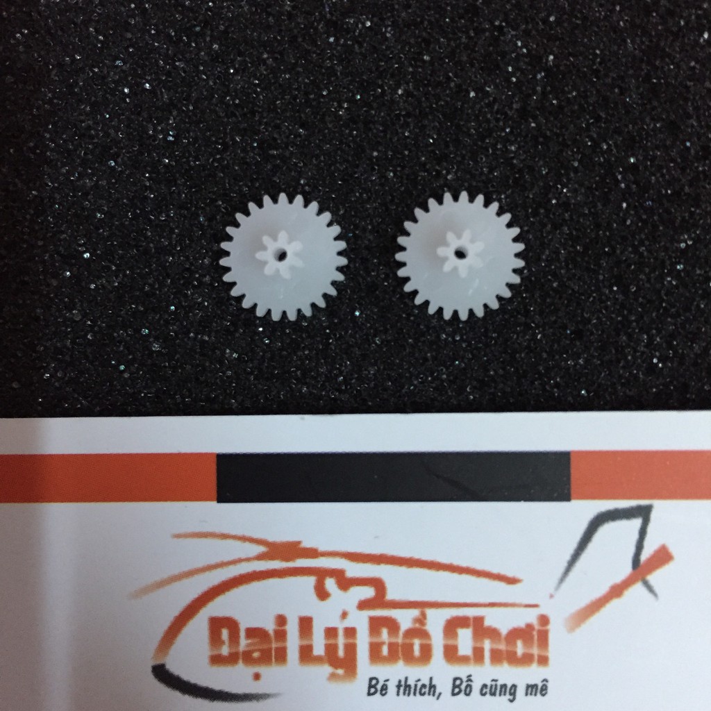 Bánh răng trung gian 2 chiếc LS222 ,model king ...loại trắng bền hơn loại đen,dùng thay thay thế hay chế tạo máy bay