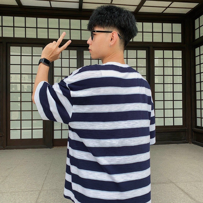 Áo phông kẻ AM | BigBuy360 - bigbuy360.vn