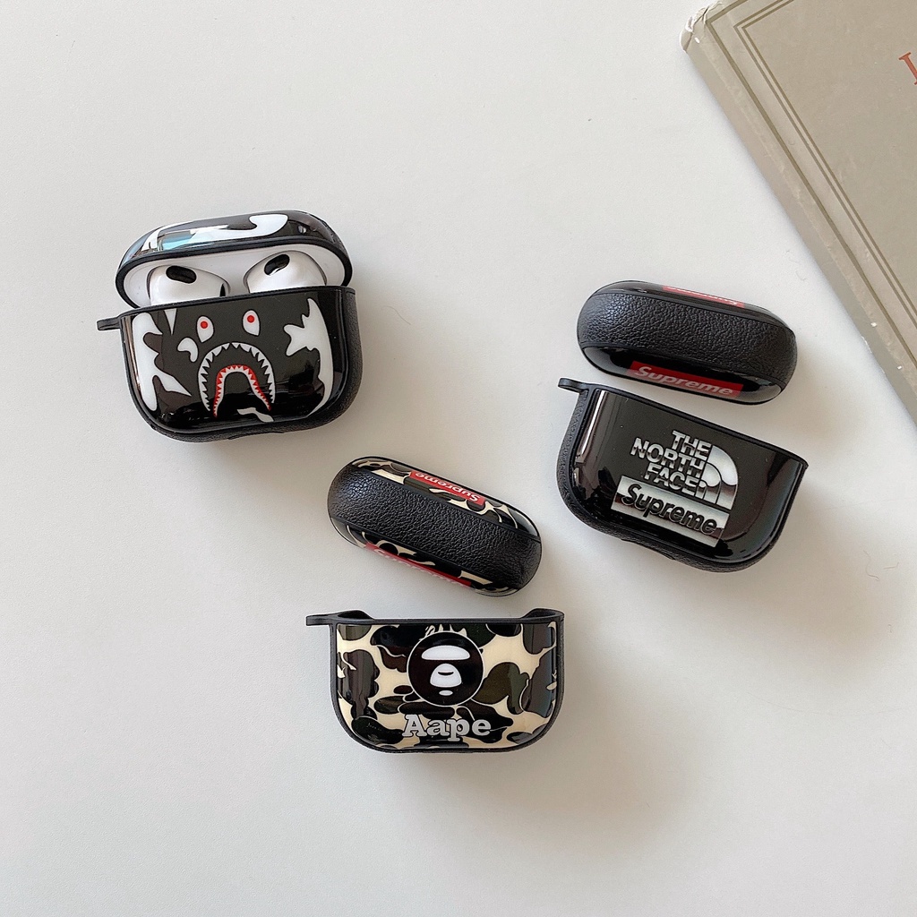 Vỏ Bảo Vệ Hộp Sạc Tai Nghe compatible AirPods Pro 3 3rd/20 2018 Chuyên Dụng Thời Trang Ốp