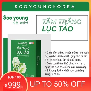 Tắm trắng lục tảo hàn quốc - sooyoung