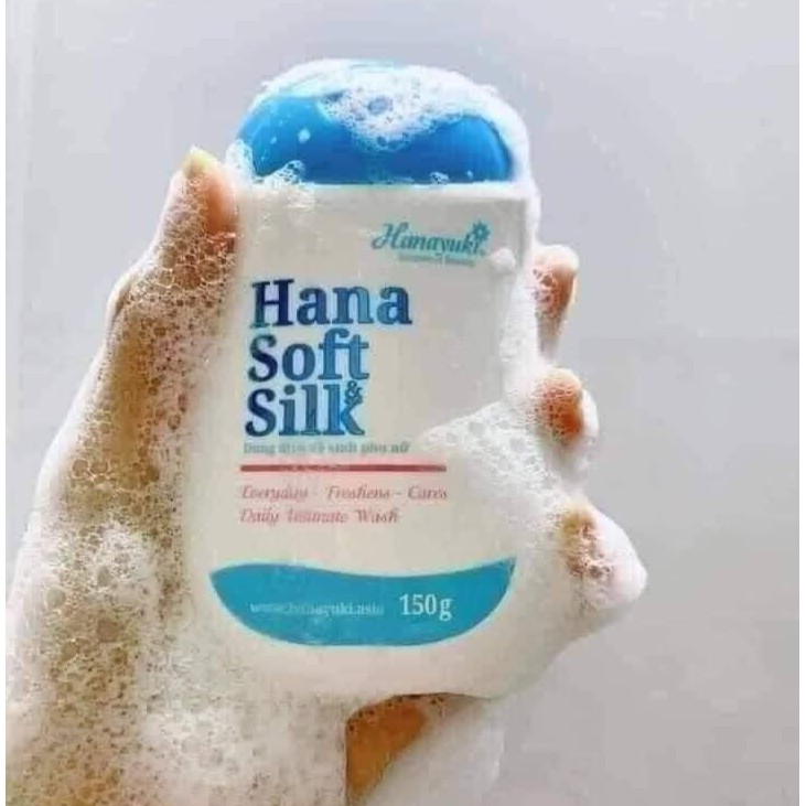 [Chính Hãng] Dung Dịch Vệ Sinh Hanayuki, Vệ Sinh Phụ Nữ Hana Soft &amp; Silk Chai 150g - DTVSHOP