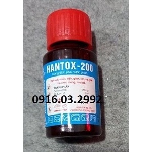 Đặc trị ve rân bọ chét ruồi muỗi Hantox-200