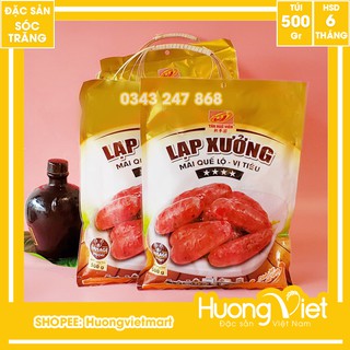 Lạp xưởng mai quế lộ Tân Huê Viên 500g