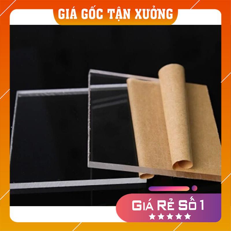 [Giá Gốc Tận Xưởng] Tấm mica trong suốt Size A4(29,7*21cm) độ dày 2mm,3mm,4mm,5mm [Hàng có sẵn - giá rẻ]