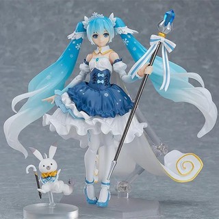 Mô hình nhân vật anime Vocaloid Hatsune Miku Figma EX-054 Snow Miku xinh xắn dễ thương
