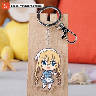Móc khóa mica anime Blend S