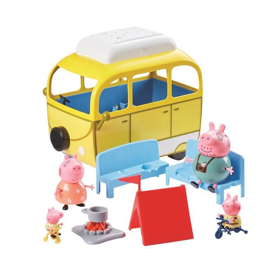 Đồ chơi PEPPA PIG -Đồ chơi PEPPA PIG - Đồ chơi Xe dã ngoại Của Peppa