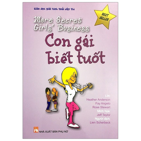 Sách- Giáo dục giới tính tuổi dậy thì- More Secret Girls' Businees- Con gái biết tuốt  - PHN