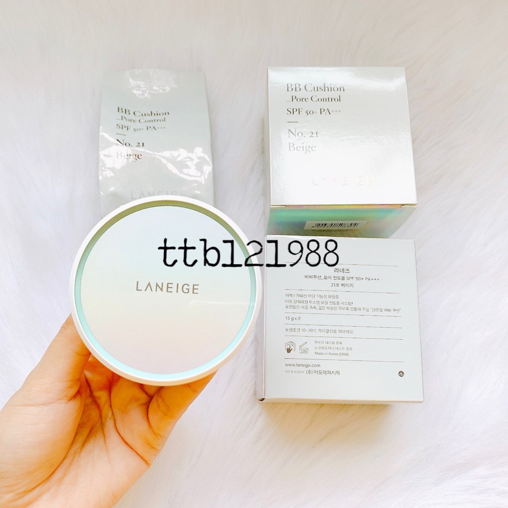 Phấn Nước Laneige BB Cushion kèm lõi