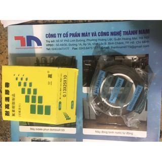 Băng dính nhiệt dạng cuộn dùng cho máy dán túi-băng keo máy hút chân không,băng keo chịu nhiệt