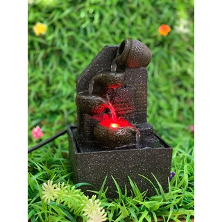 Thác nước phong thủy để bàn mini