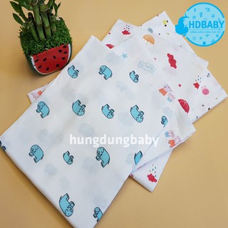 KHĂN TẮM XÔ IN HOA VĂN 2 LỚP