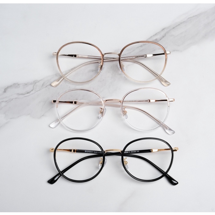 Gọng Kính Cận Hợp Kim Shady Unisex G2384