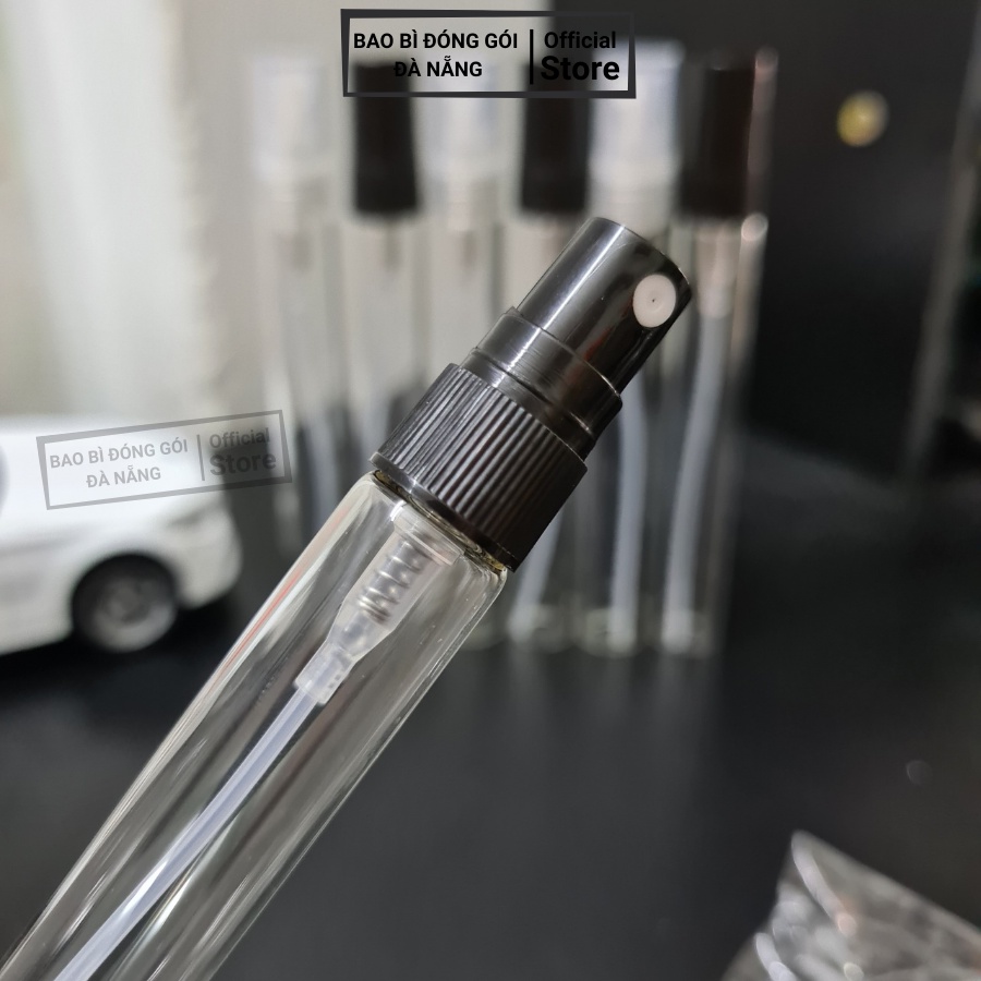 Lọ chiết nước hoa, chai thủy tinh, nhựa chiết nước hoa, dạng xịt, 5 ml, 10 ml