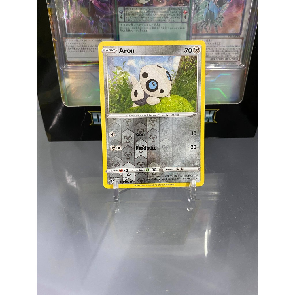 [ Dưa Hấu Yugioh ] Lá bài thẻ bài Pokemon Aron