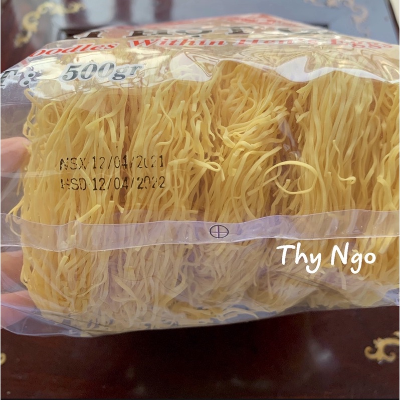 Mì hột gà Châu Cường cao cấp 500g (chữ đen) | BigBuy360 - bigbuy360.vn