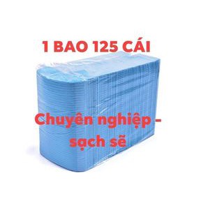 Khăn y tế dùng một lần,khăn nha khoa dùng 1 lần bịch 125 tờ