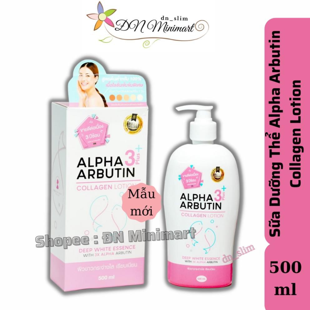 SỮA DƯỠNG TRẮNG ALPHA ARBUTIN COLLAGEN LOTION