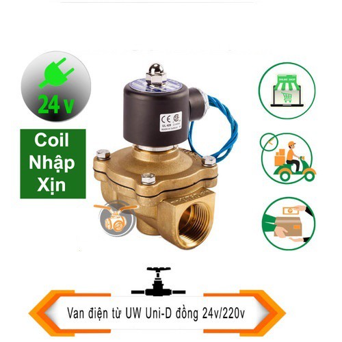 Van điện từ 13mm điện 24v