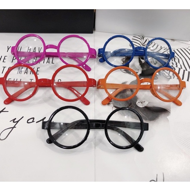 Kính em bé Nobita mắt tròn có tròng đáng yêu dễ thương Jelishop