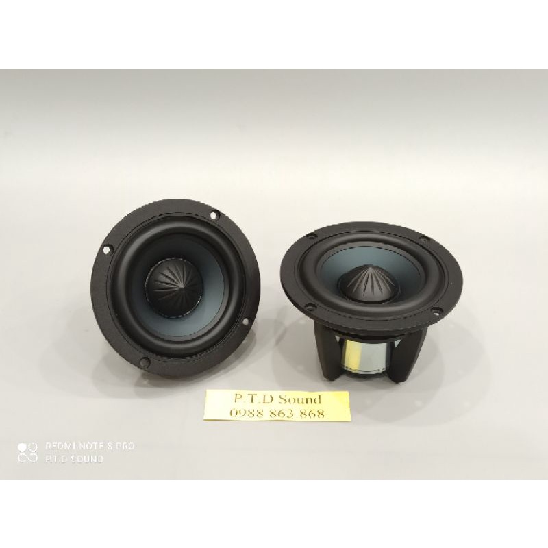 Combo loa Domigo A9 . Mid Bass 4inch 4ohm 40-100w , Treble 1,6inch 4ohm 30-80w