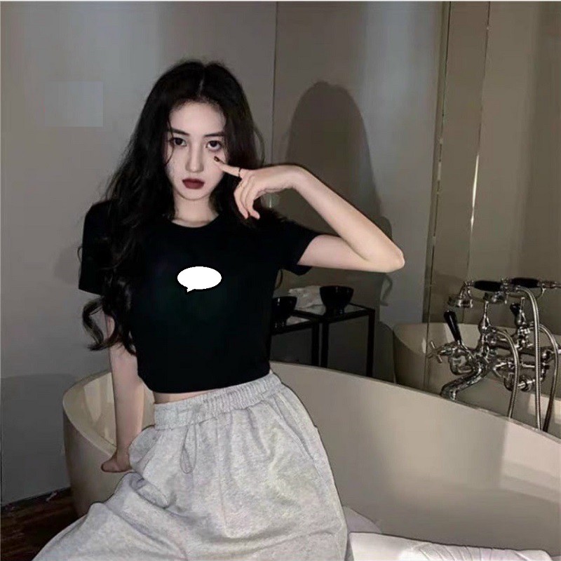 Áo Croptop Tay Ngắn Nik.ken Mịn Mát Hot Trend - VIETCEN | BigBuy360 - bigbuy360.vn