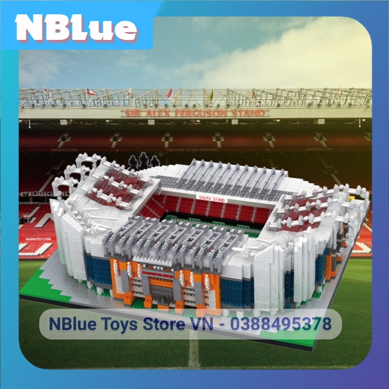 Đồ chơi lắp ráp lego sân bóng đá Old Trafford của đội bóng Manchester United Lion King 180151