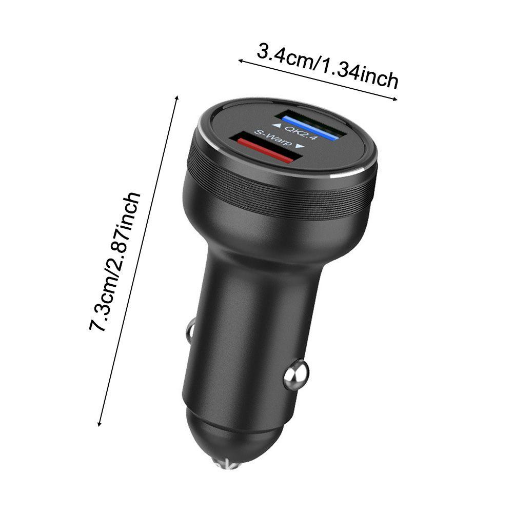 Ổ CắM SạC Nhanh BTLIMER 2 CổNg Usb LoạI C Cho Xe Hơi