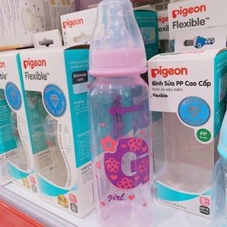 Bình Sữa Pigeon Nhựa PP Cao Cấp 120ml/240ml