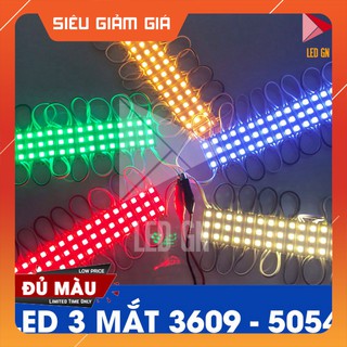 Flash sale led hắt 3 bóng 3609 - chip led 5054 5.0 hot